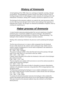 Ammonia - MrFisherChemistry