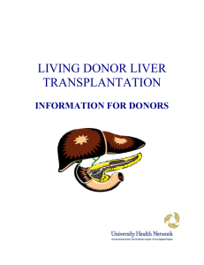 Liver Donation Manual