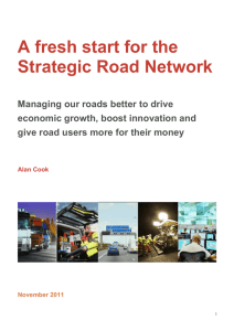 A fresh start for the strategic road network