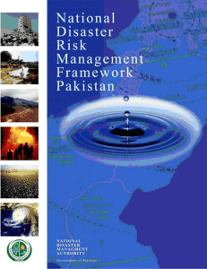 National Disaster Management Framework