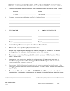 PERMIT FOR SURFACE APPLICATION OF MATERIALS FOR DUST