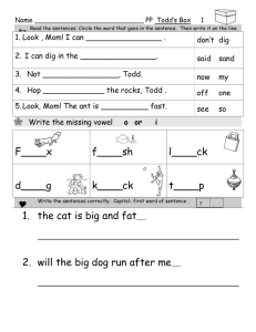 Name PP Ants 2 - Primary Grades Class Page