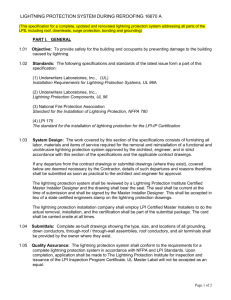 PART I - Northeast Lightning Protection LLC