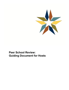 Peer School Review Guidebook