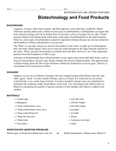 BIOTECHNOLOGY LAB—DESIGN YOUR OWN