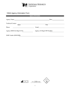 Business Associate Agreement - The Visiting Nurse Associations of