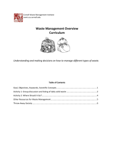 Word - Cornell Waste Management Institute