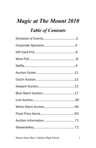 View the auction booklet now!