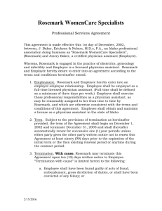 Physician Assistant Agreement