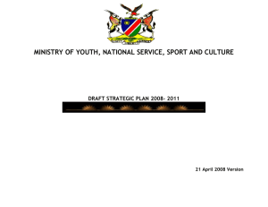 Ministry of Youth, National Service, Sport and Culture