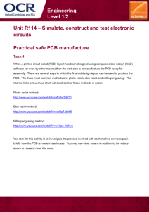 OCR Cambridge Nationals in Engineering Activity R114 Practical