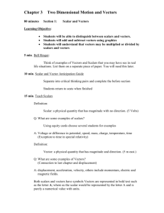 Physics Week 1 - Joseph L. Anderson