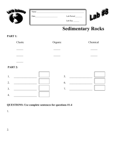 Sedimentary Rocks