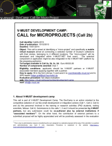 CALL2b-MICROPROJECTS_mobile - V-Must