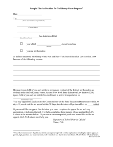 Student Residency Questionnaire - New York State Technical and
