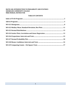 math 108: introduction to progability and statisics