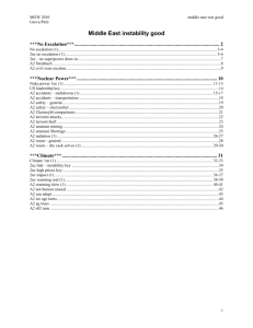 Middle East Instability Good-MGW