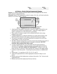 AP Physics – Electric Field and Equipotential Mapping