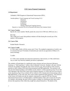 PEN 802 - Proposal - Gallaudet University