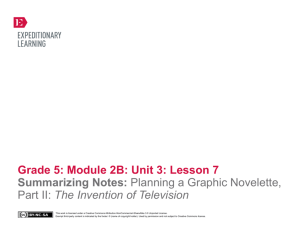 Grade 5 Module 2B, Unit 3, Lesson 7