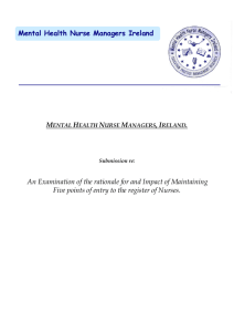 MHNMI submission on Maintaining Five points of entry to the