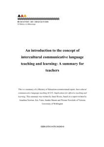 iCLT An introduction to the concept of intercultural communicative