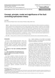 Concept, principle, model and significance of the fault controlling