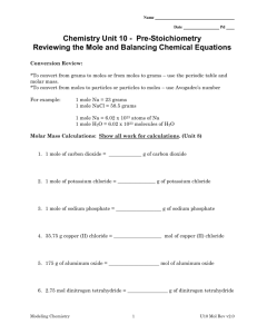 Write balanced chemical equations for the following reactions.