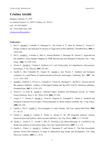 Airoldi Cristina – publication list