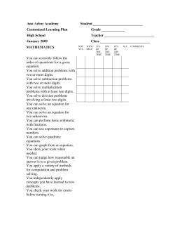 Digits homework answers