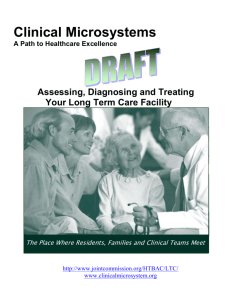 Long Term Care - The Dartmouth Institute | Microsystem Academy