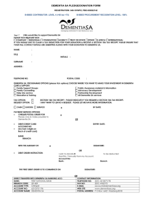 COMMUNITY CHEST PLEDGE & DONATION FORM