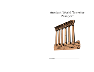 Passport to Ancient World