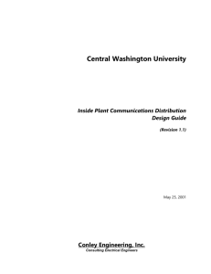 Inside Plant Communications Distribution Design Guide
