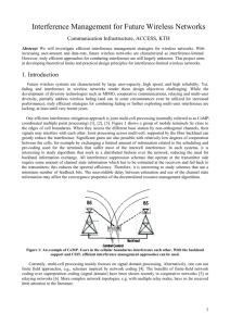 Cooperative communications for wireless networks using