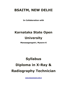SCVT Trade Syllabus - Karnataka State Open University