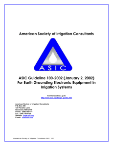 Guidelines - American Society of Irrigation Consultants