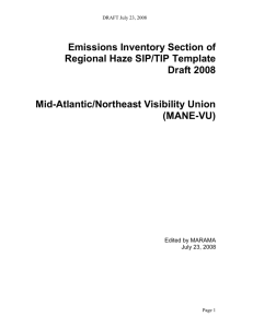 Emissions Inventory - MARAMA | Mid