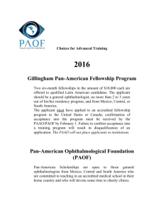 Pan-American Ophthalmological Foundation