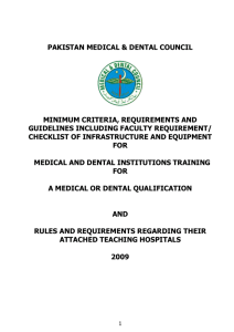 agenda item no - Pakistan Medical & Dental Council