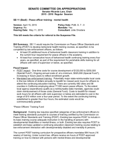 SB 11 (Beall) Senate Appropriations Analysis