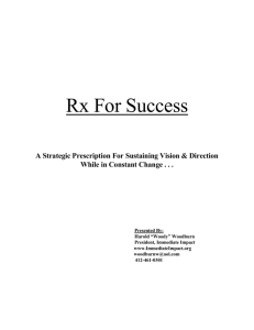 RX For Success - parm radiology