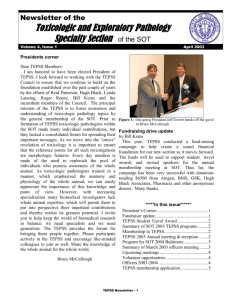 April 2003 Newsletter