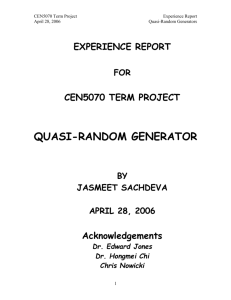 ExperienceReport-jsachdev - Department of Computer and