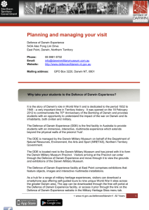 Planning and managing your visit - teachers