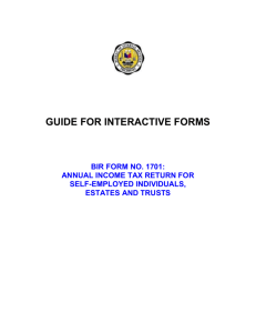 BIR Guide for Interactive Forms