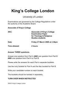 King`s College London
