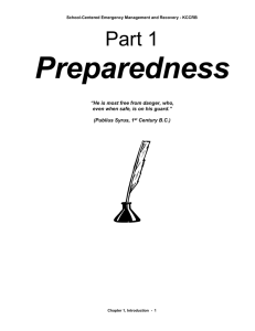Preparedness - Murray State University