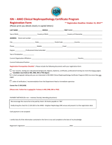 Registration form ISN-ANIO - Nephro