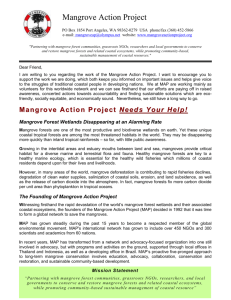 Mangrove Action Project Needs Your Help!